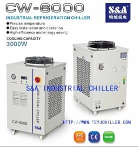 220v water cooler for 100watt Coherent laser